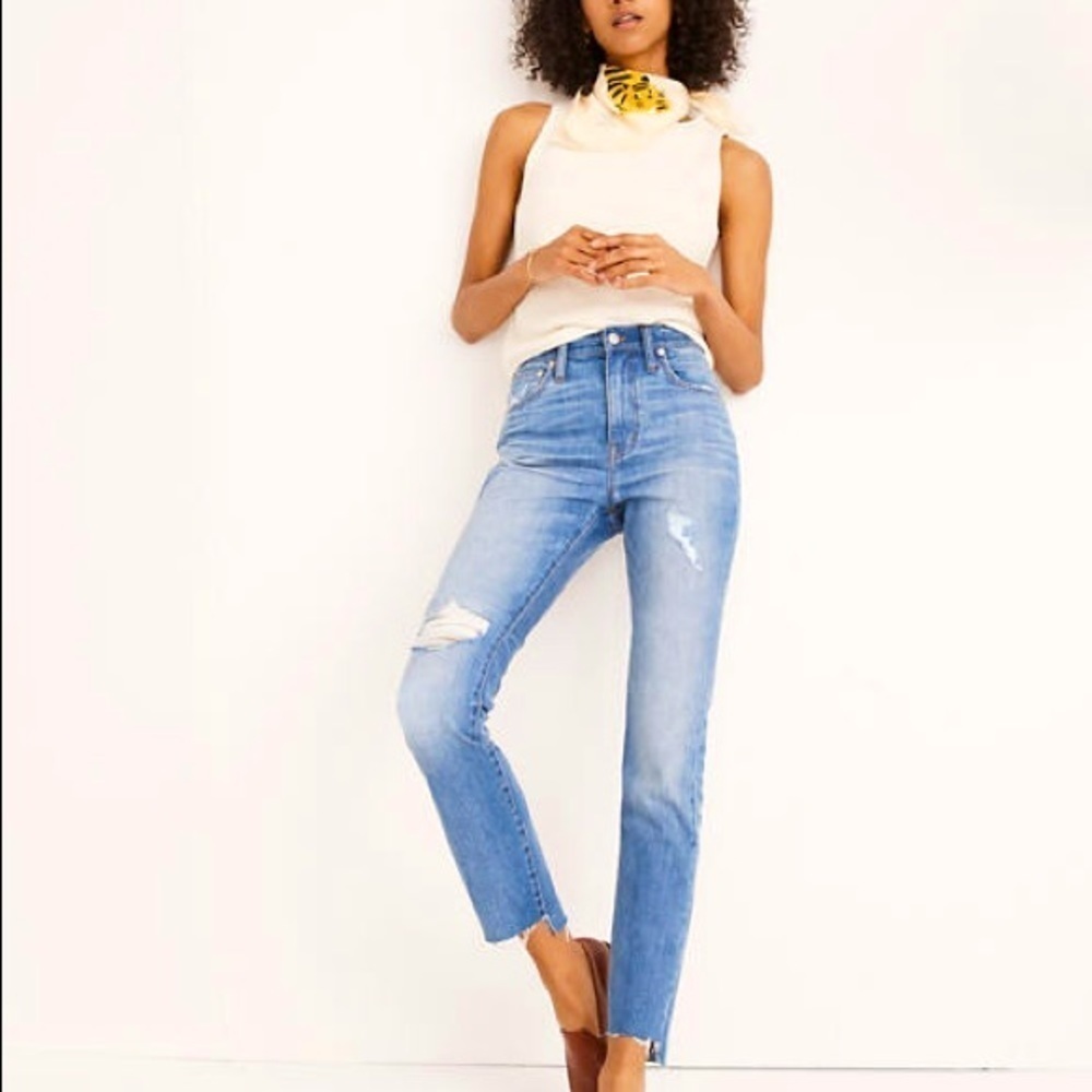 MADEWELL The High-Rise Slim Boyjean